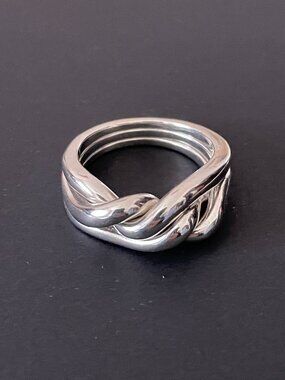 TROLLBEADS Strength Courage Wisdom Puzzle Ring